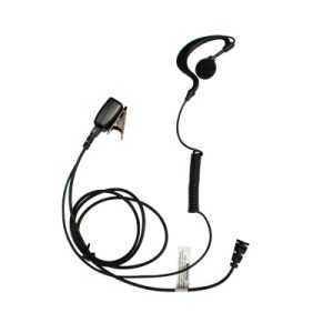 Micrófono / Audífono de Solapa con Tubo Ac√∫stico Transparente. Para HYT TC-500/ 518/ 600 / 610/ 700.