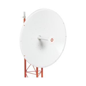 Antena direccional de 3ft, 4.9 a 6.5 GHz, Ganancia 34 dBi, Conectores N-hembra, Polarización doble, incluye montaje para torre o mástil