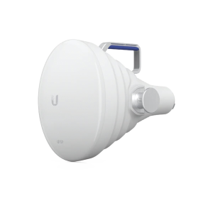 Antena Sectorial 30¬∞ tipo Horn para Multipunto, 19.5 dBi. Rango extendido 5.15 - 6.875 GHz. Alto aislamiento al ruido. Compatible solo con AF5XHD, RP5ACGEN2 y LTURocket