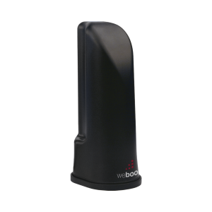 Antena de escritorio tipo cilindro color negra. Cubre las bandas de frecuencia celular. Especial para amplificadores y dispositivos celulares 4G y 3G. Con 1.52 m de cable RG-174 y con conector SMA macho.