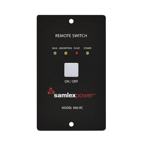 Control remoto para cargadores SAMLEX serie SEC-UL.