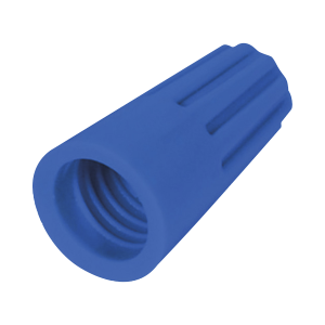 Capuchón roscable / 14 AWG / Az√∫l / Paquete de 25 piezas.