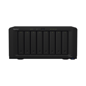 Servidor NAS de escritorio con 8 bahías / Expansible a 18 bahías / Hasta 256 TB / 4GB de RAM