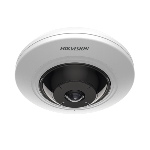 Mini Fisheye IP 5 Megapixel / Panorámica 180¬∞ - 360¬∞ / 8 mts IR / Interior / PoE / HEOP / Detección Facial / Microfono Integrado / AcuSense