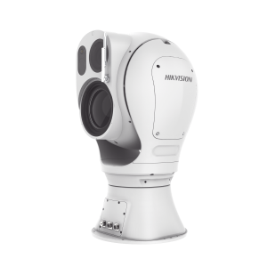 PTZ Punta de Poste IP Dual / Lente Térmico de 38 a 190 mm (1280 X 1024) / Lente √ìptico 100X Zoom (2 Megapixel) / 3 Kms de IR Laser / 48 VCD / IP67 / Detección de Fuego / Analiticas de Video