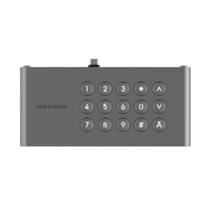 Módulo de Teclado para Frente de Calle IP DS-KD9633-WBE6/ Conexión USB-C / 15 Botones / IP65 / IK07