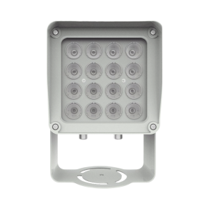 Lampara IR de Luz Continua / 16 Lámparas LED / Distancia Efectiva 16 a 25 metros / Cobertura 40¬∞ / Exterior IP66