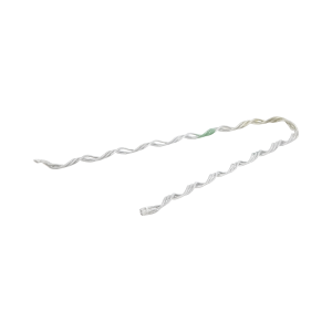Remate Preformado de Acero Galvanizado para fibra Drop Redonda de Œ¶ 3 mm
