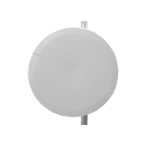 Antena Direccional de Alto Rendimiento/ Parábola profunda para mayor aislamiento al ruido / 29 dBi / 4.9 - 6.4 GHz / Conectores N-Hembra / Fácil Montaje y Soporte de acero inoxidable / Radomo Incluido