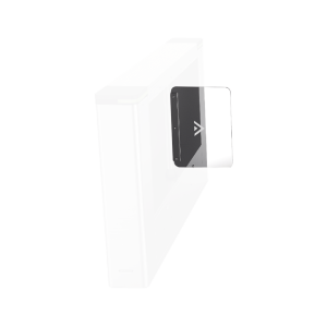 Aleta de Acrílico para formar carriles de 90 cms en torniquetes Hikvision Series DS-K3B501 y DS-K3B601