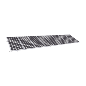Montaje para Panel Solar, Riel "8" de 5400mm para Módulos con Espesor de 35mm, Velocidad de Viento Máx. 136km/h (20¬∞ a 45¬∞)