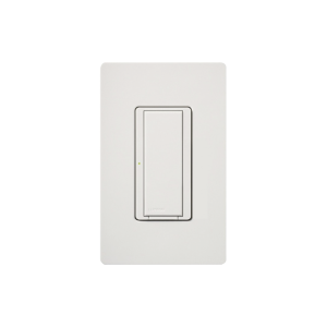 Switch on/off interruptor inalámbrico señal ClearConnect para iluminación de 6 A, ventilador de 1/10 HP, 120 V, requiere cable neutro.