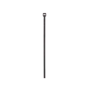Cincho de Nylon 6.6 de Bloqueo, 203 mm largo x 2.5mm ancho, Color Negro, Exterior Resistente a Rayos UV, Paquete de 100pz