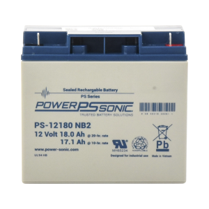 Batería 12V, 18AH, Para Respaldo, Tecnologías AGM/VRLA, 5 Años Vida √ötil, Terminales NB2, Reconocida UL
