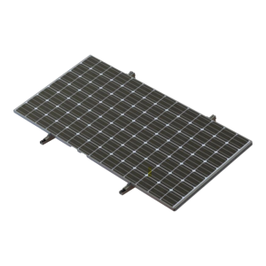 Montaje Para 1 Modulo Solar Sobre Piso