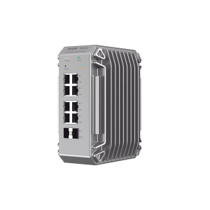 Switch Administrable PoE con 8 puertos Gigabit PoE 802.3af/at + 2 SFP para fibra 1Gb, gestión gratuita desde la nube, 125w