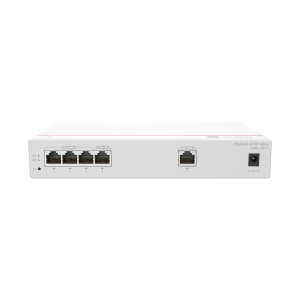 HUAWEI eKit - Router Multi-Servicio / 1 puerto 10/100/1000 Mbps(WAN) / 4 puertos 10/100/1000 Mbps(LAN) / Rendimiento 1 Gbps / Controla hasta 32 APs / Hasta 150 Clientes / Administración Nube Gratis