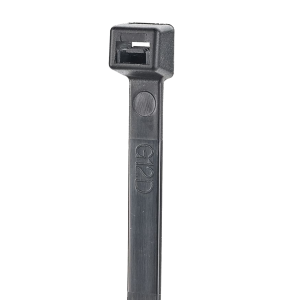 Cincho STRONGHOLD de Nylon 6.6, 1020mm largo x 9mm ancho, Color Negro Exterior, Resistente a Rayos UV, Paquete de 50 Piezas