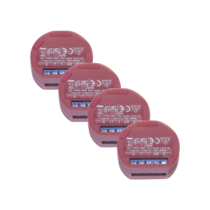 Kit de 4 / Relevador / Interruptor WIFI / Industrial y residencial Inteligente / Medidor de consumo / 16A / Soporta Google / Alexa / Nube P2P y control local / ideal para iluminacion