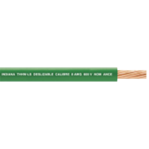 Bobina de 1000 metros / 1 x 12 AWG / ( SLY308 ) / Cable eléctrico / THW-LS / Verde.