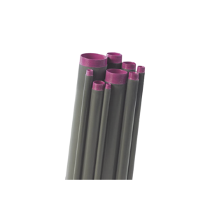 Tubo Conduit rígido de aluminio de 5‚Äù (127 mm) con recubrimiento de PVC de 3.05 m con cople.