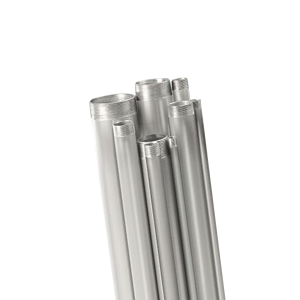 Tubo conduit rígido de aluminio de 3‚Äù (76.2 mm) de 3.05 mts con cople.