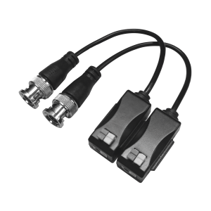 Kit de Transceptores (Baluns) con Terminal PUSH SUPERIOR PIG TAIL en ambos conectores, Resolución 4K , Cable flexible COAXIAL Blindado / COAXITRON / AUDIO POR COAXITRON  /Conector 100% COBRE /  Calidad PREMIUM