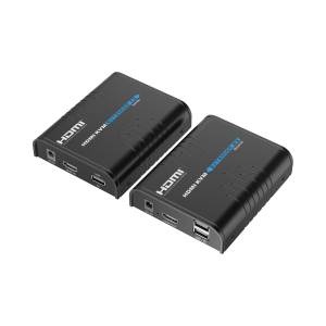 Kit extensor KVM (HDMI y USB) hasta 120 metros / Resolución 1080P @ 60 Hz / Soporta STP y UTP CAT6 / Soporta Switch Gigabit para control KVM m√∫ltiple / Soporta hasta 253 receptores / Transmite el Video y Controla tu DVR vía USB