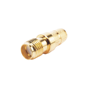Conector SMA Hembra Inverso de Anillo Plegable para Cable RG-8/X, 9258, LMR-240, LMR-240UF, LMR-LW240, Oro/Oro/Teflón.