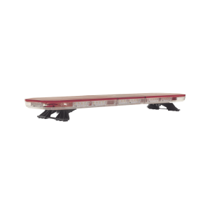 Barra de luces LED de 47", 108 LED, con control de tráfico en color ámbar, dual color rojo/claro, ideal para equipar ambulancias y unidades de bomberos