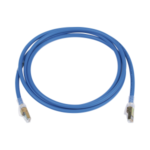 Patch Cord Z-MAX Cat6A UTP, CM/LS0H, 7ft, Color Azul