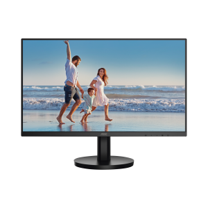 Monitor LED de 23.8" VESA, Resolución 1920 x 1080 Pixeles, Entradas de Video VGA/HDMI. Panel VA LCD Backlight LED. Ultra Delgado