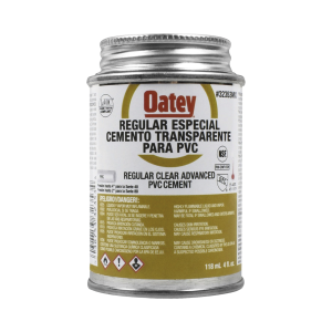 Cemento Claro de 118 ml para Tubo Conduit PVC Pesado.