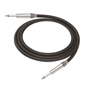 Cable de Audio | Plug 1/4 in a Plug 1/4 in Mono |¬†Carcasa Cromada | Conectores Seetronic | Ideal para Instrumentos¬†| Longitud 3m