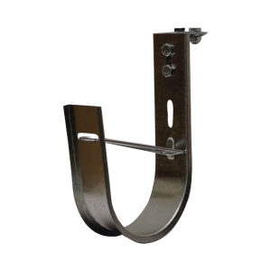 Soporte (Gancho) tipo J-Hook, hasta 14 cables Cat6, ideal para soportar cableado en los espacios de manipulación al aire, Para instalación en interior