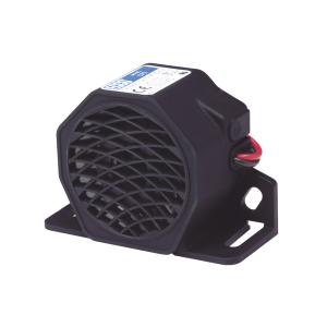 Alarma de reversa inteligente 12-24 Vcc, 107 dBA