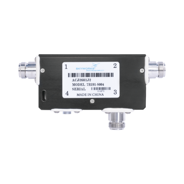 Circulador para 440-450 MHz, 100 Watt, Conectores N Hembra.