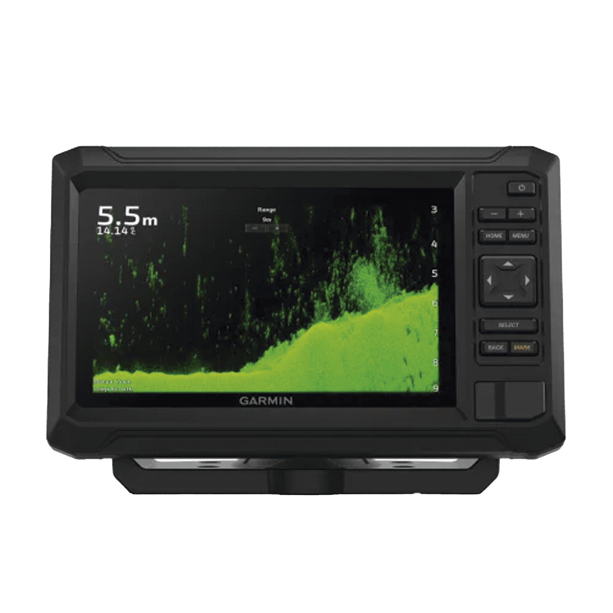 ECHOMAP UHD2 72cv con mapa base precargado, sonda CLEARV√ú Y CHIRP tradicional. no incluye transductor.
