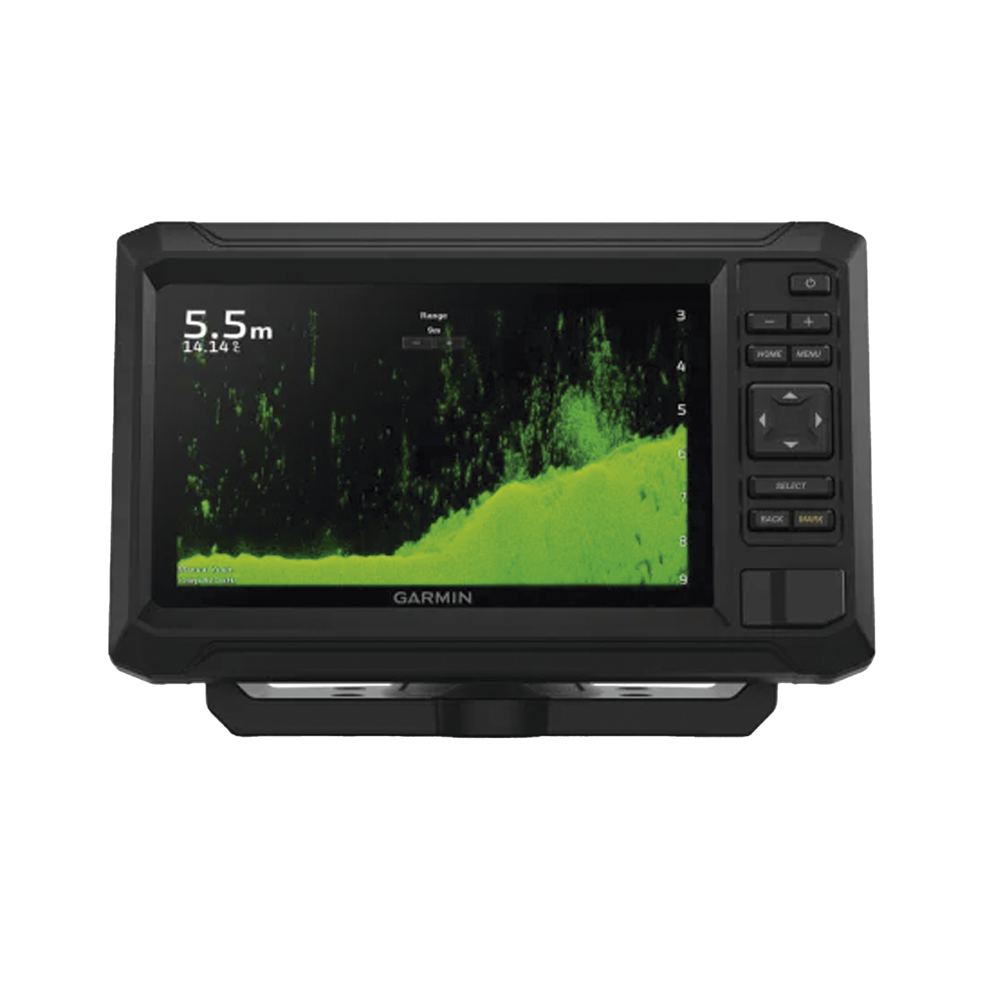 EchoMAP UHD2 72cv con transductor  GT20-TM, pantalla de 7", sonda CLEARV√ú Y CHIRP tradicional, incluye mapa base precargado
