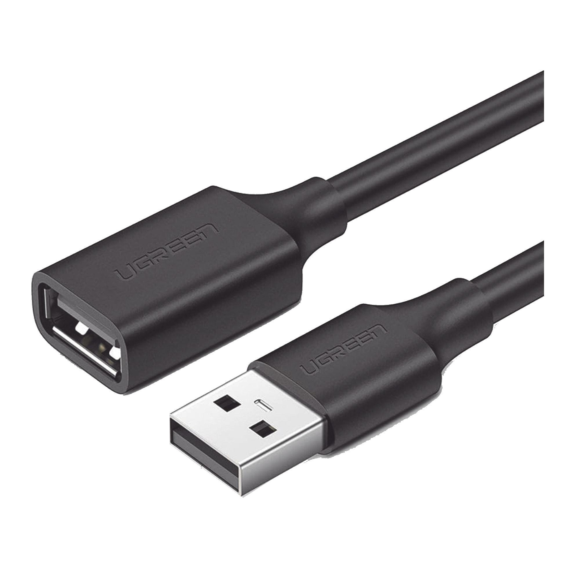 Cable Extensor USB 2.0 A a A | 1 metro | Macho-Hembra | Ultra Durabilidad | Núcleo de Cobre Estañado 28/22 AWG | Blindaje Interior Múltiple / Ideal para teclado, mouse, impresoras, etc.