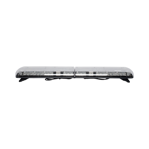 Barra de luces LED de 48", 88 LED, dual color rojo/claro, ideal para equipar ambulancias y unidades de bomberos