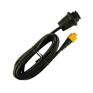 Cable adaptador Ethernet redondo color amarillo a RJ45 Macho