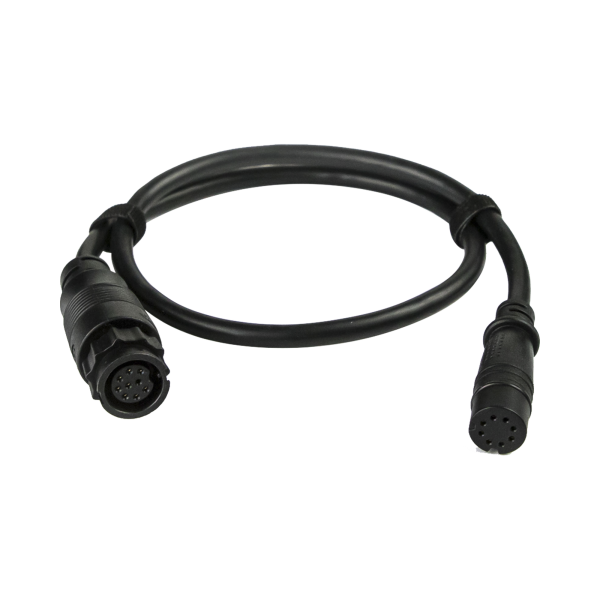 Adaptador para uso de transductor de 9 pin simrad en pantalla de navegación y ecosonda serie Hook2 y Cruise.