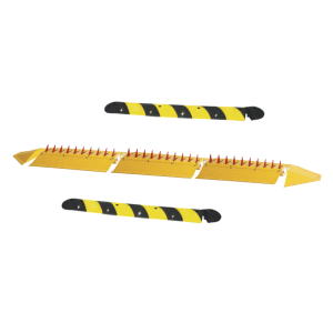 Kit de picos ponchallantas autónomo / Carriles de 3.2 M / No requiere barrera / FACIL INSTALACION / Incluye topes y tornilleria