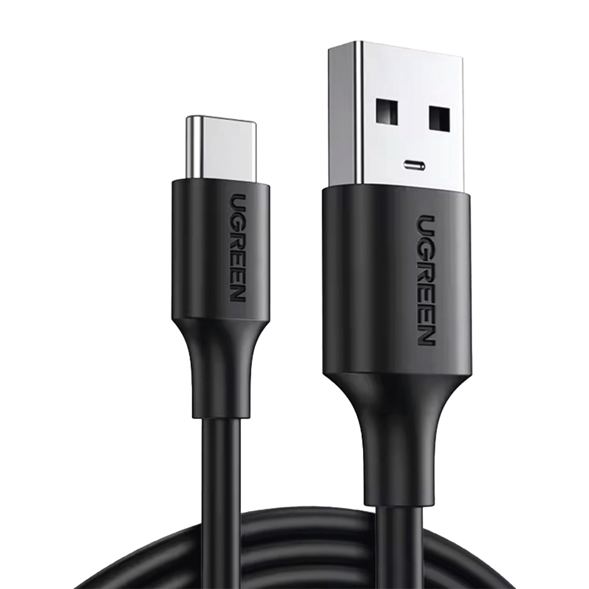 Cable USB-A a USB-C | 2 Metros | Carga y Sincronización de Datos | Carga Rápida 60W | Datos 5 Gbps | QC 3.0/2.0 | FPC | AFC | Protección Integrada | Duradero y Flexible| Caja ABS | Cubierta de TPE | Color Negro.