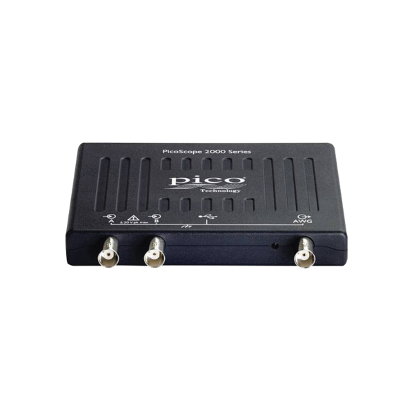Osciloscopio para PC con Generador de Forma de Onda Arbitraria, 2 Canales, 50 MHz.
