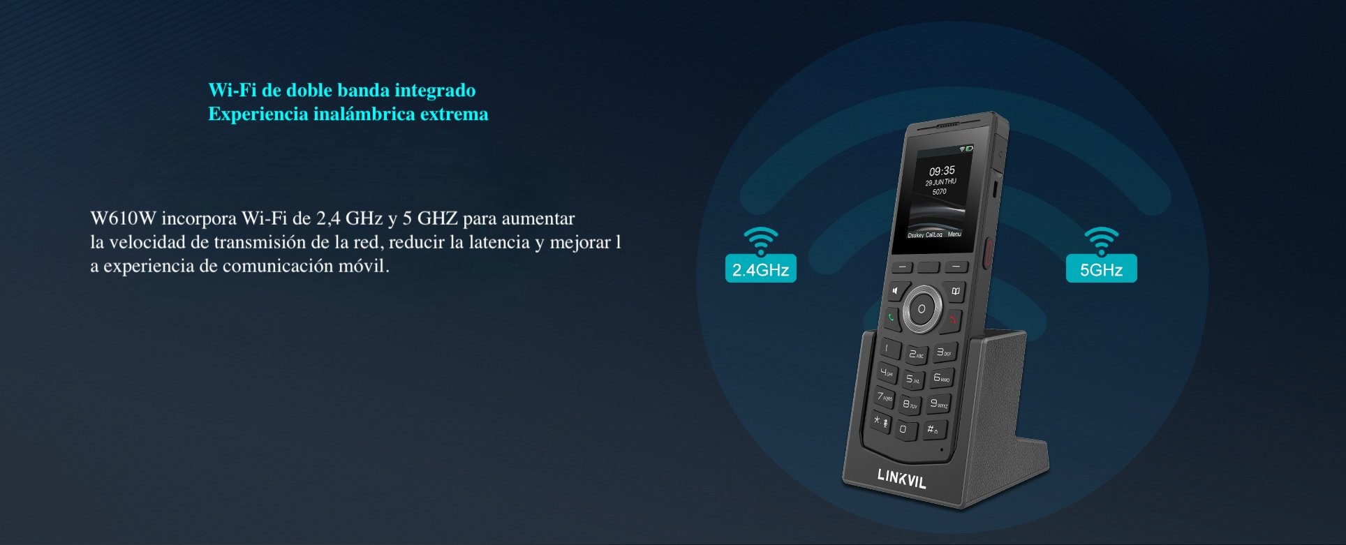 LINKVIL W610W lateral