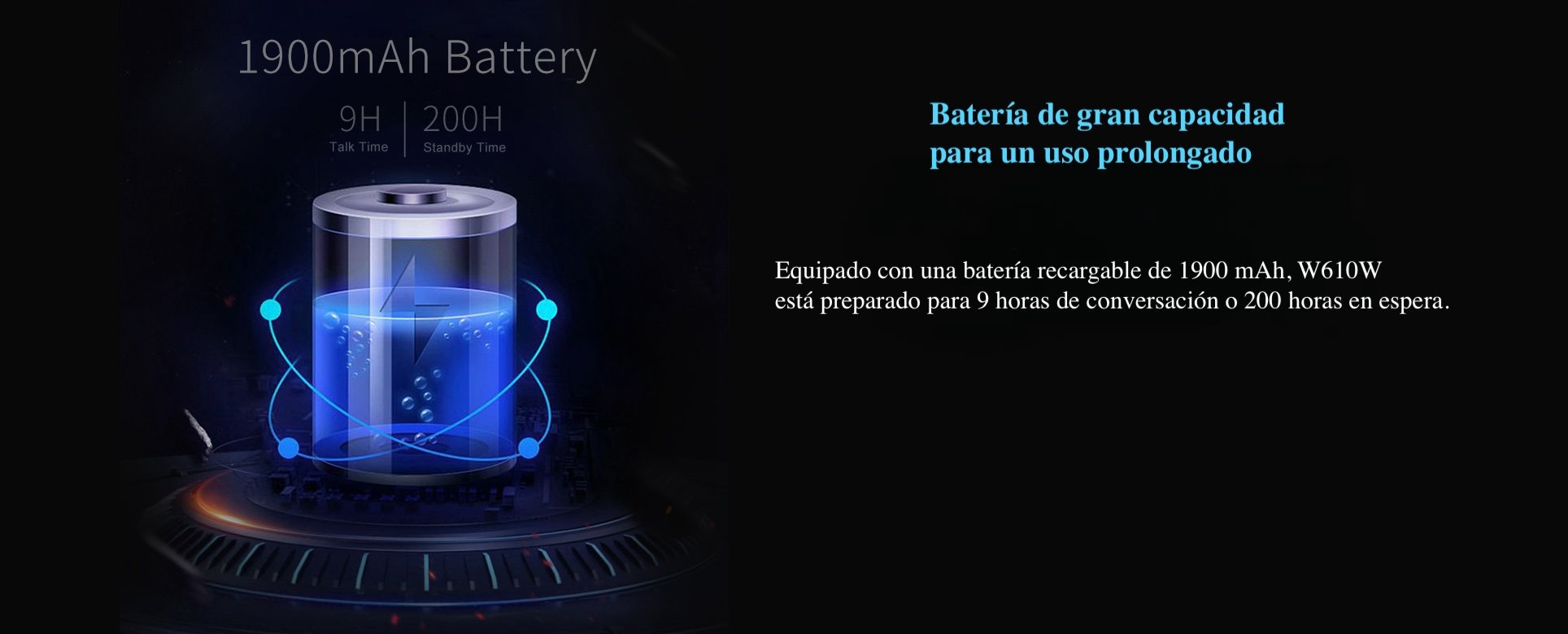 LINKVIL W610W en uso