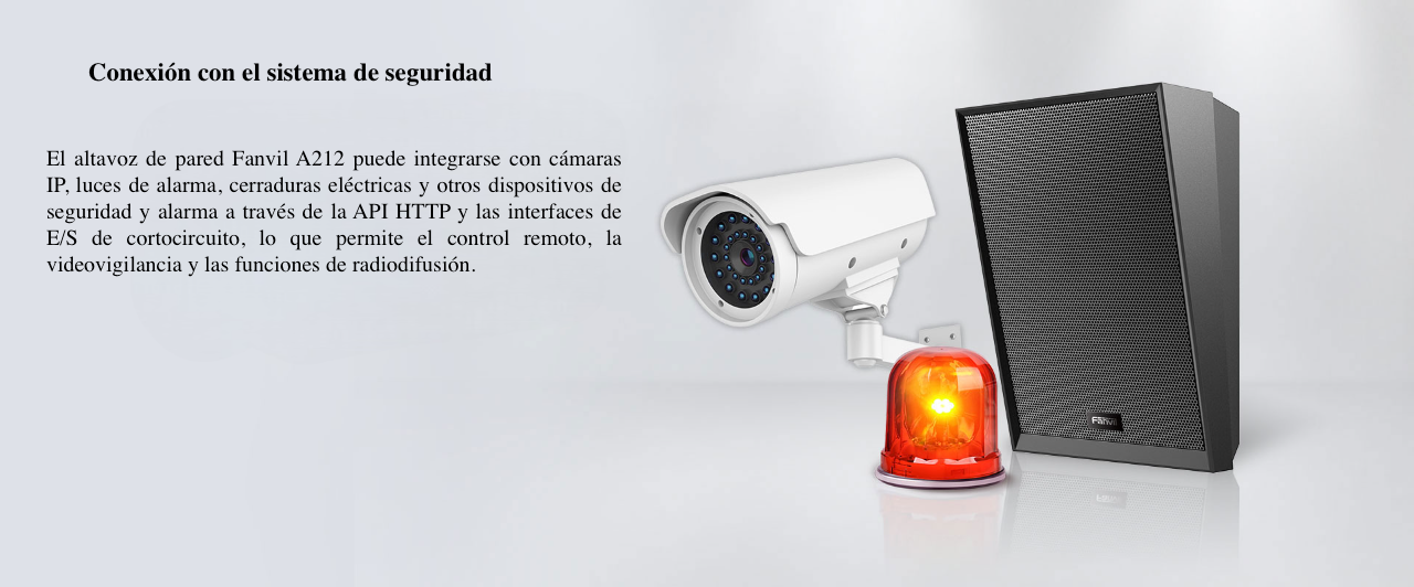 Fanvil A212 vista lateral