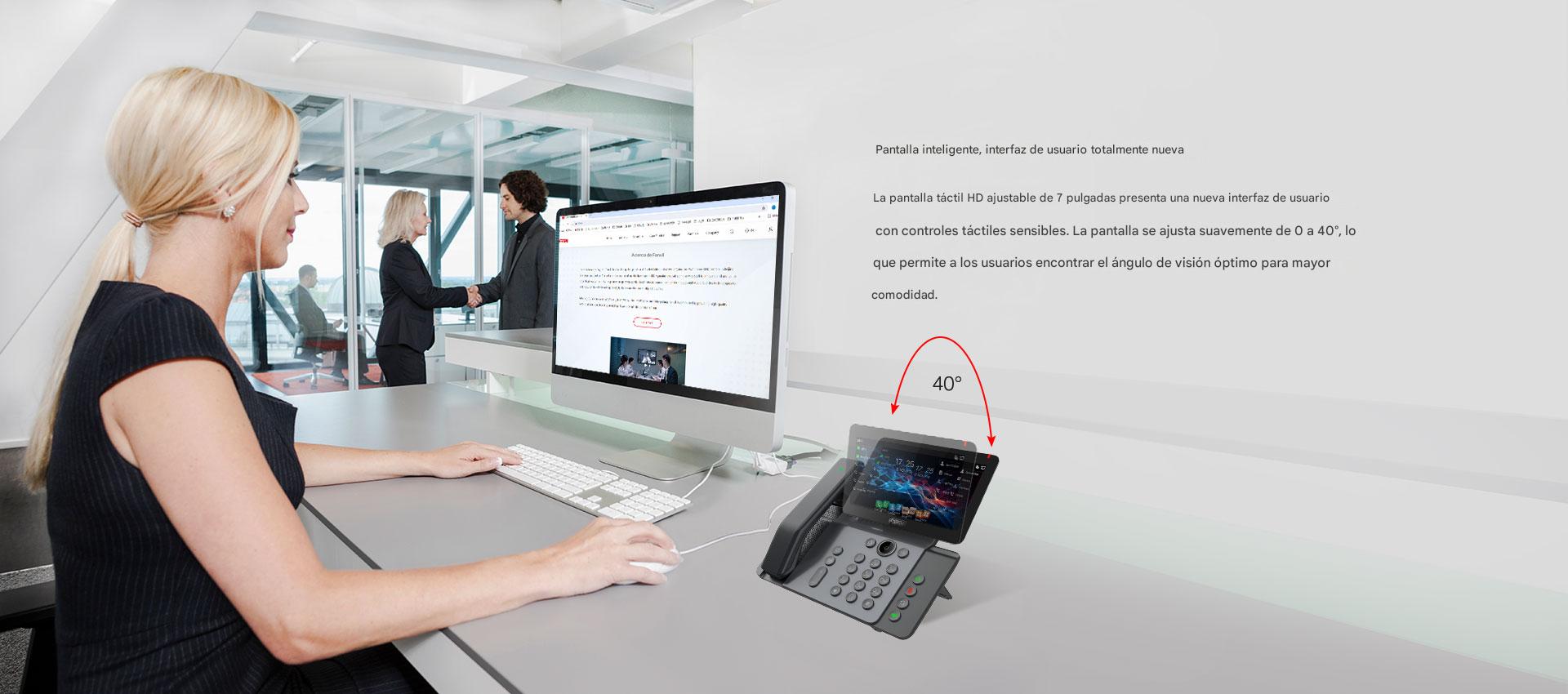 Fanvil V66 Pro pantalla giratoria